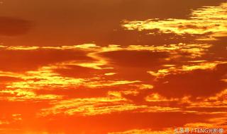 北京秋日晚霞好浪漫 北京秋日晚霞好浪漫