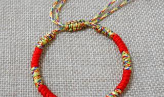 五彩绳怎么编 五彩绳怎么编